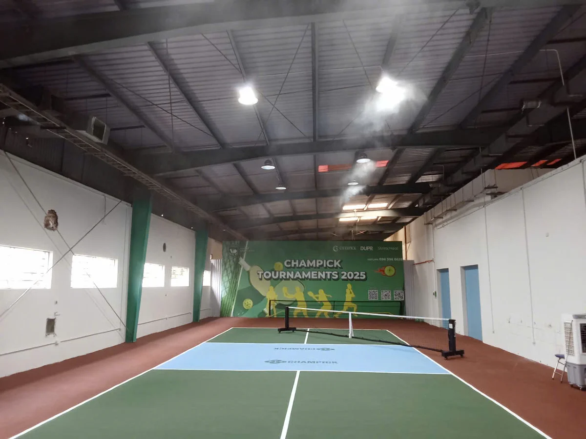 he thong lam mat san pickleball