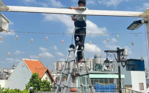 Lắp máy phun sương đúng cách cho hiệu quả làm mát cao