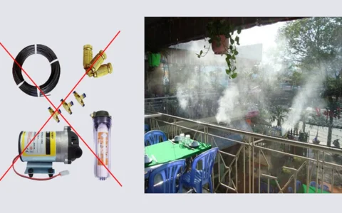 Cách xử lý các lỗi thường gặp của máy phun sương