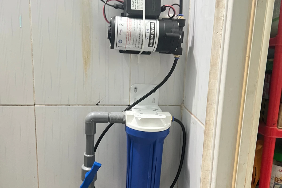 Thiết Bị Phun Sương【 Nhà Phân Phối Sỉ & Lẻ Thiết Bị Phun Sương】 Thi công hệ thống phun sương mái che di động ket noi may bom va he thong