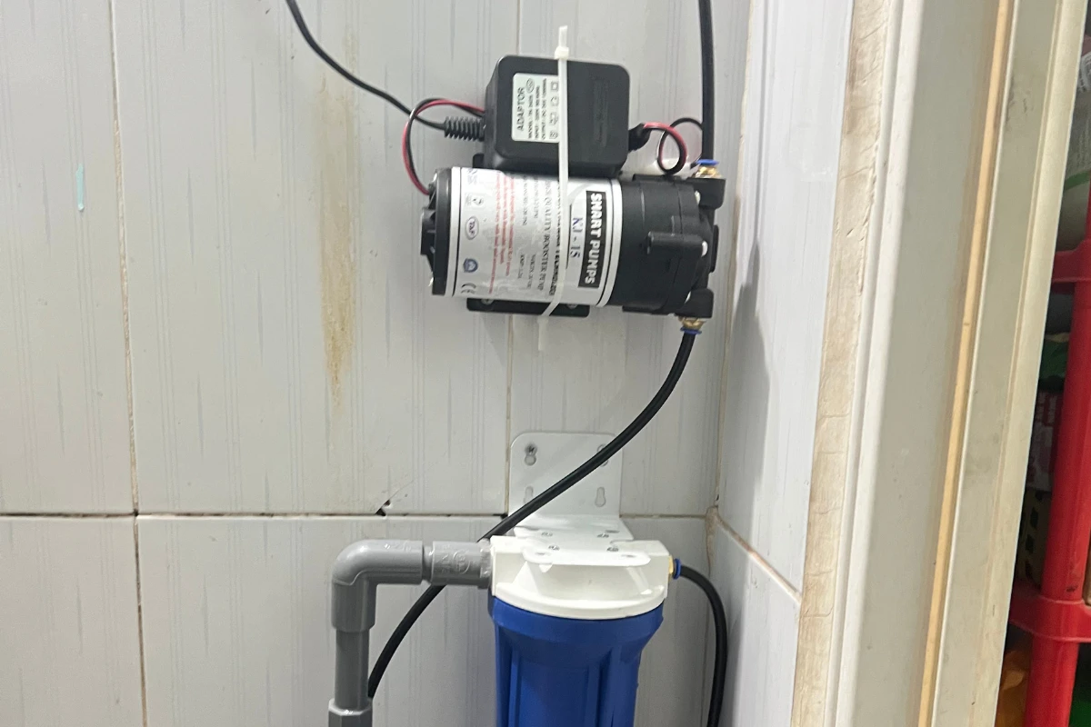 Thiết Bị Phun Sương【 Nhà Phân Phối Sỉ & Lẻ Thiết Bị Phun Sương】 Lắp đặt máy phun sương quán cafe hiệu quả ket noi may phun suong va he thong loc